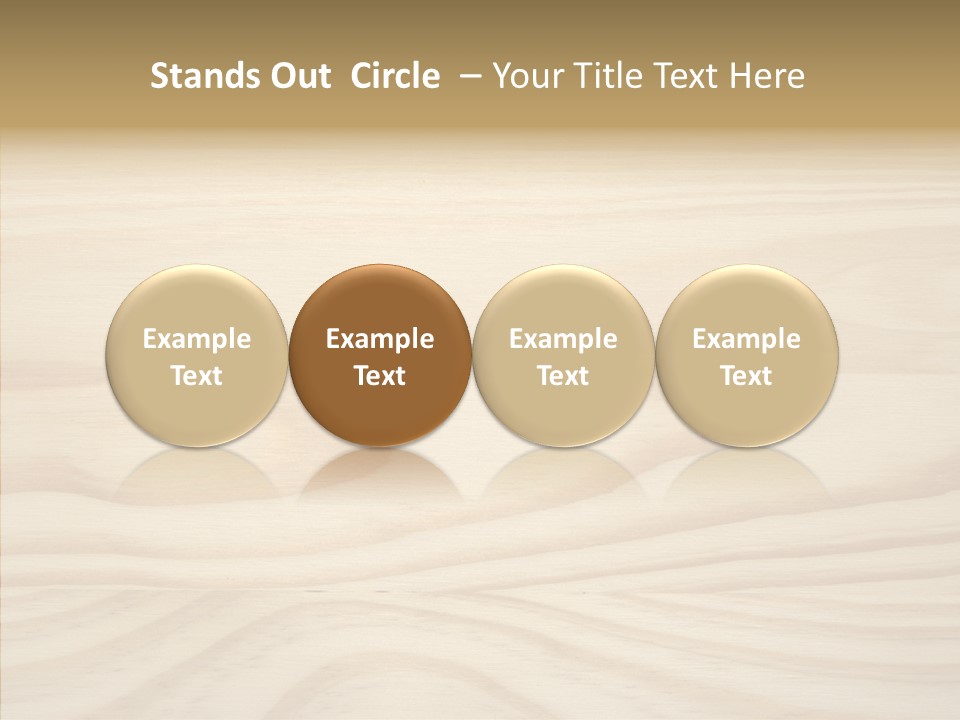 Texture Wooden Grain PowerPoint Template