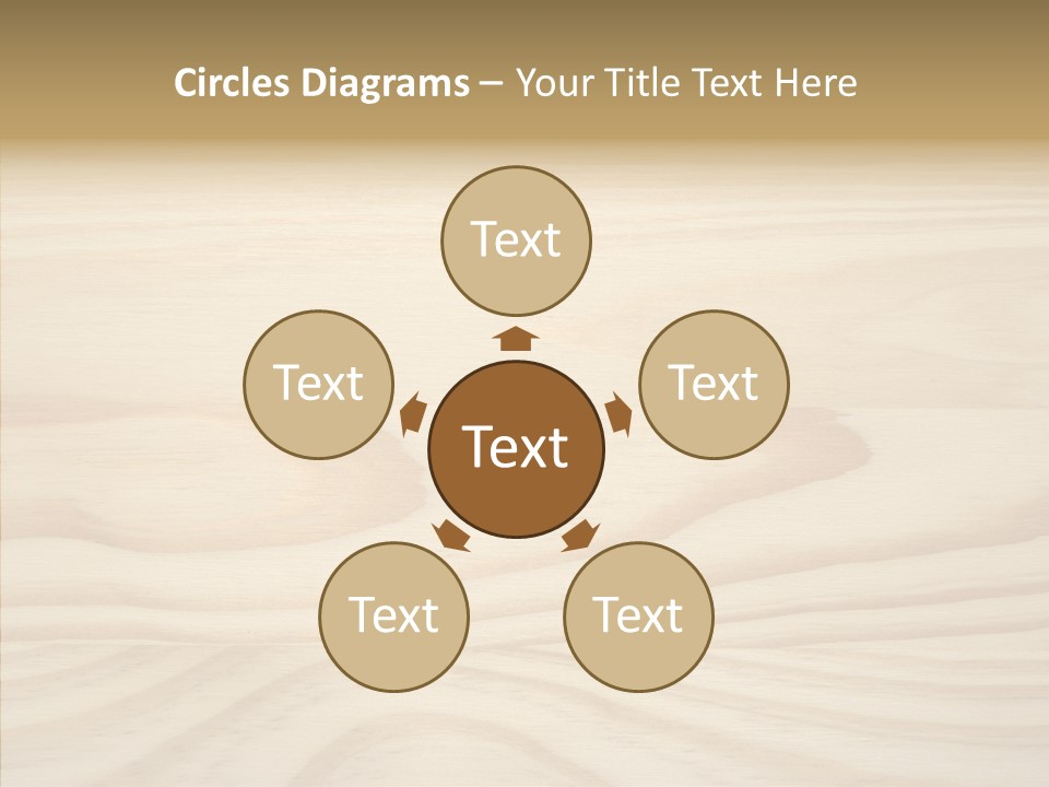 Texture Wooden Grain PowerPoint Template