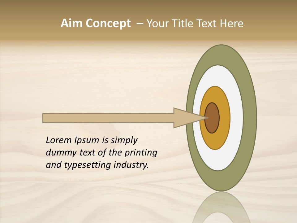 Texture Wooden Grain PowerPoint Template