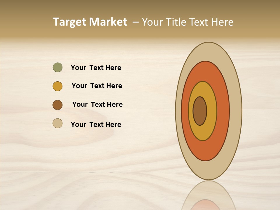 Texture Wooden Grain PowerPoint Template
