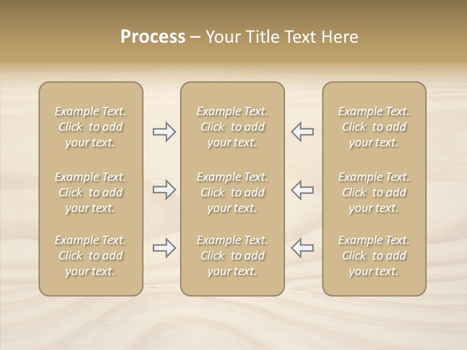 Texture Wooden Grain PowerPoint Template