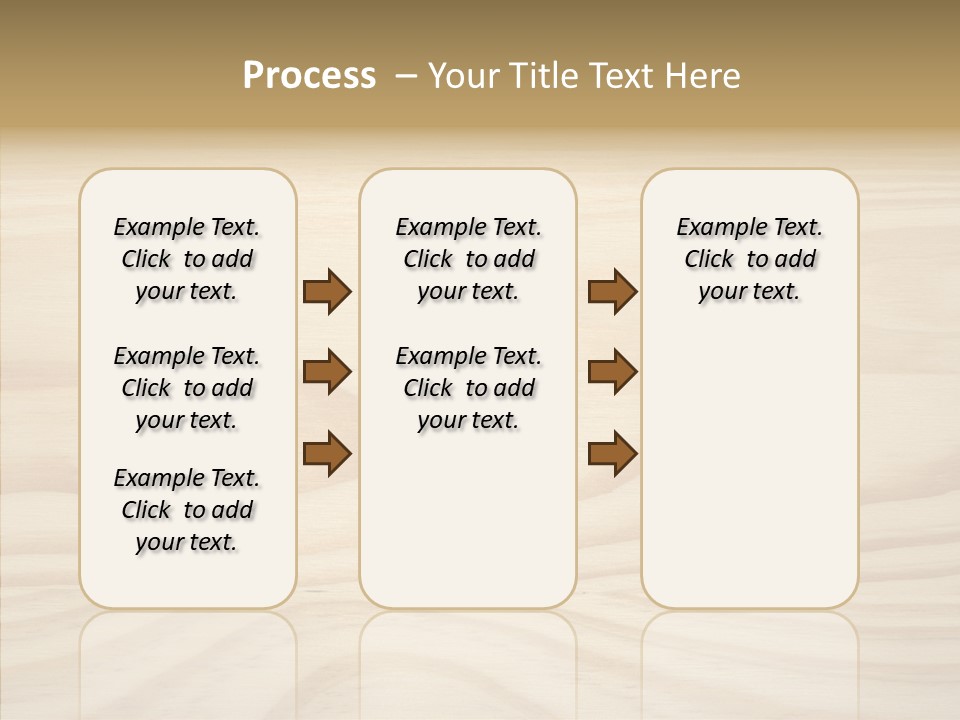 Texture Wooden Grain PowerPoint Template