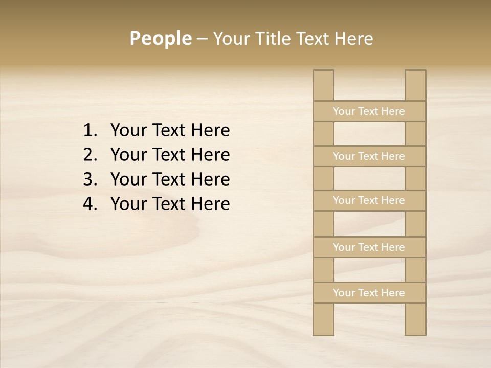 Texture Wooden Grain PowerPoint Template