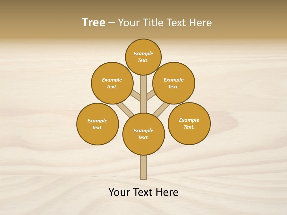 Texture Wooden Grain PowerPoint Template