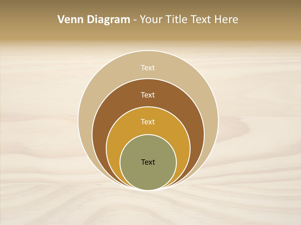 Texture Wooden Grain PowerPoint Template