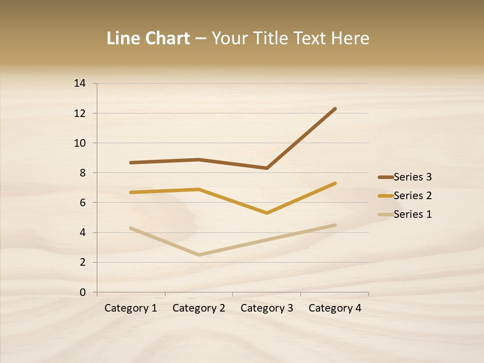 Texture Wooden Grain PowerPoint Template