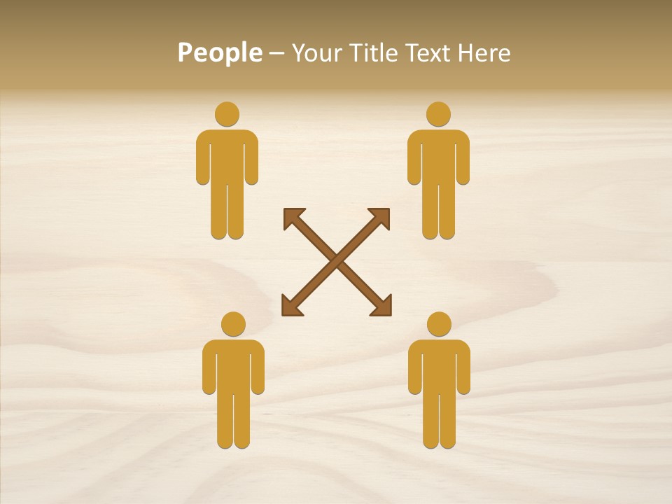 Texture Wooden Grain PowerPoint Template