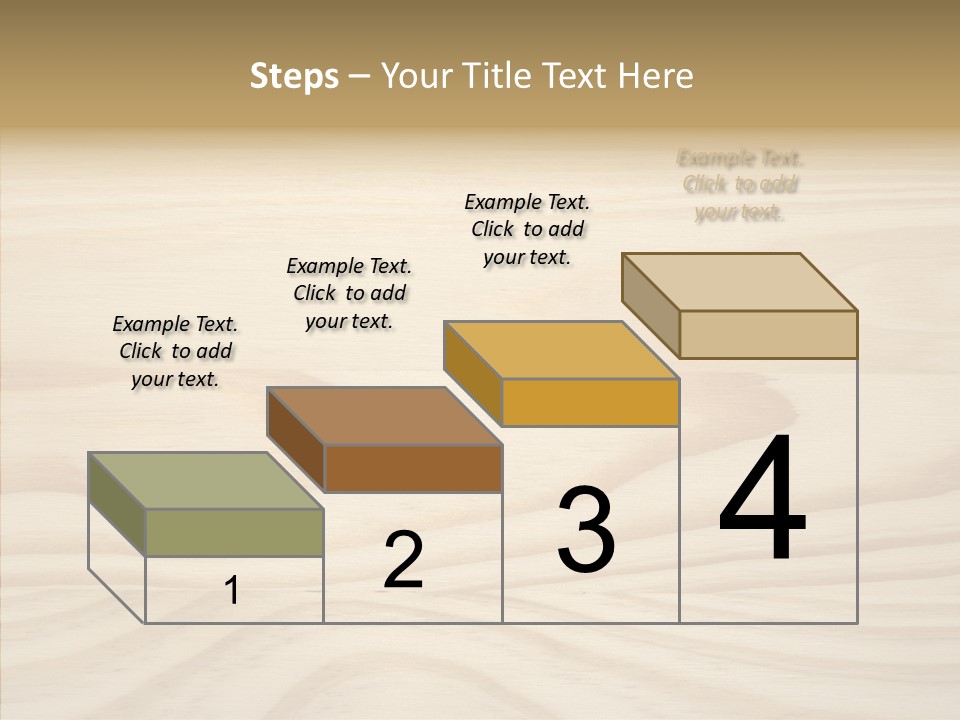 Texture Wooden Grain PowerPoint Template