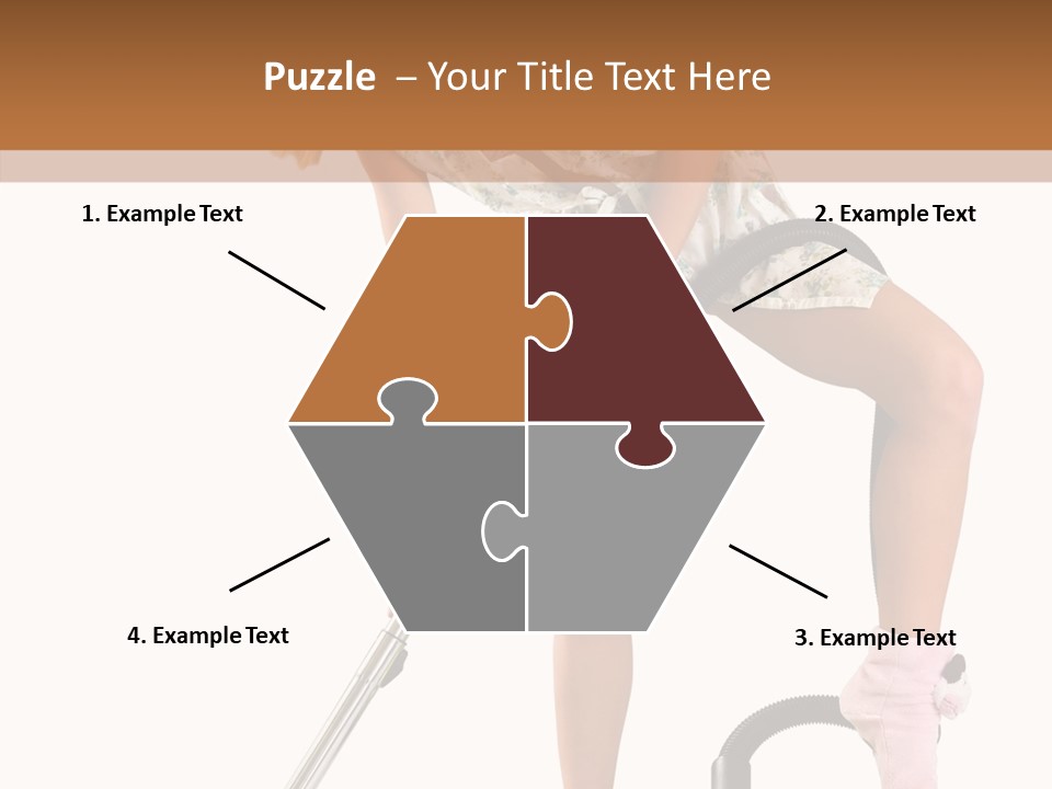 Ear Ring Remover Girl PowerPoint Template