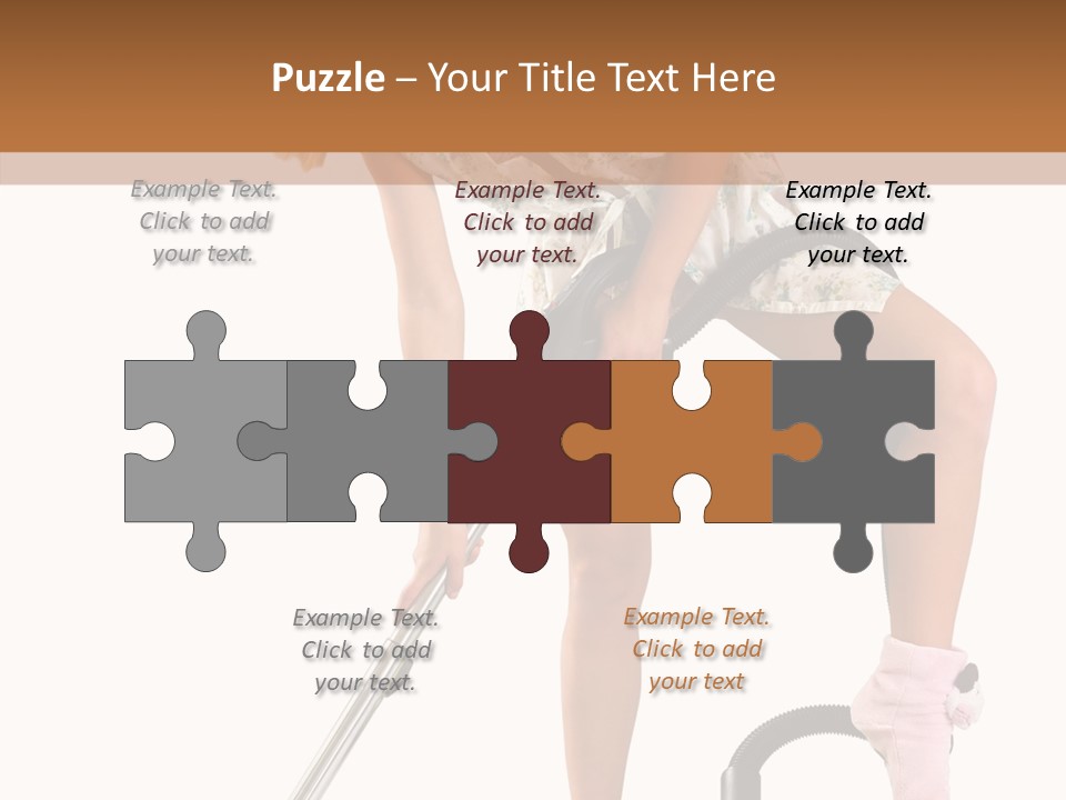 Ear Ring Remover Girl PowerPoint Template