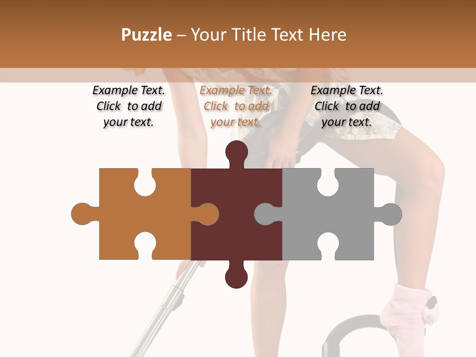 Ear Ring Remover Girl PowerPoint Template