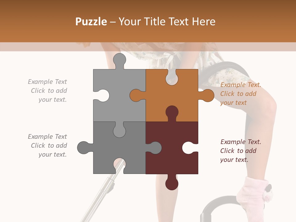 Ear Ring Remover Girl PowerPoint Template