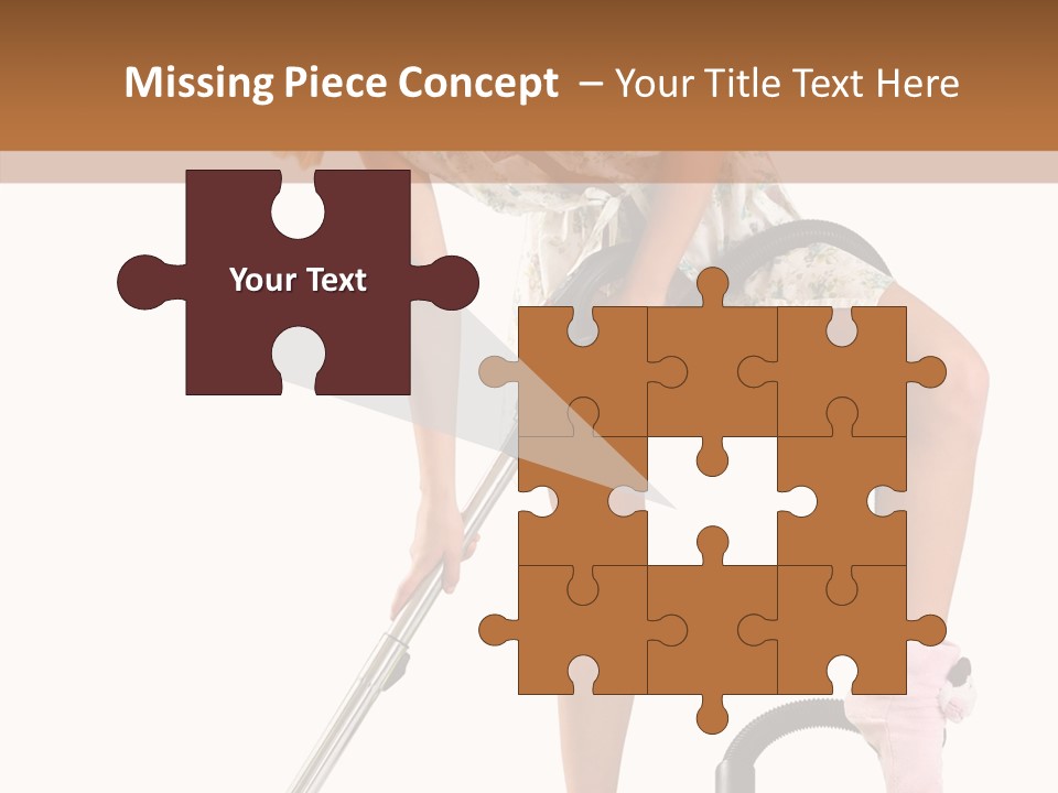 Ear Ring Remover Girl PowerPoint Template