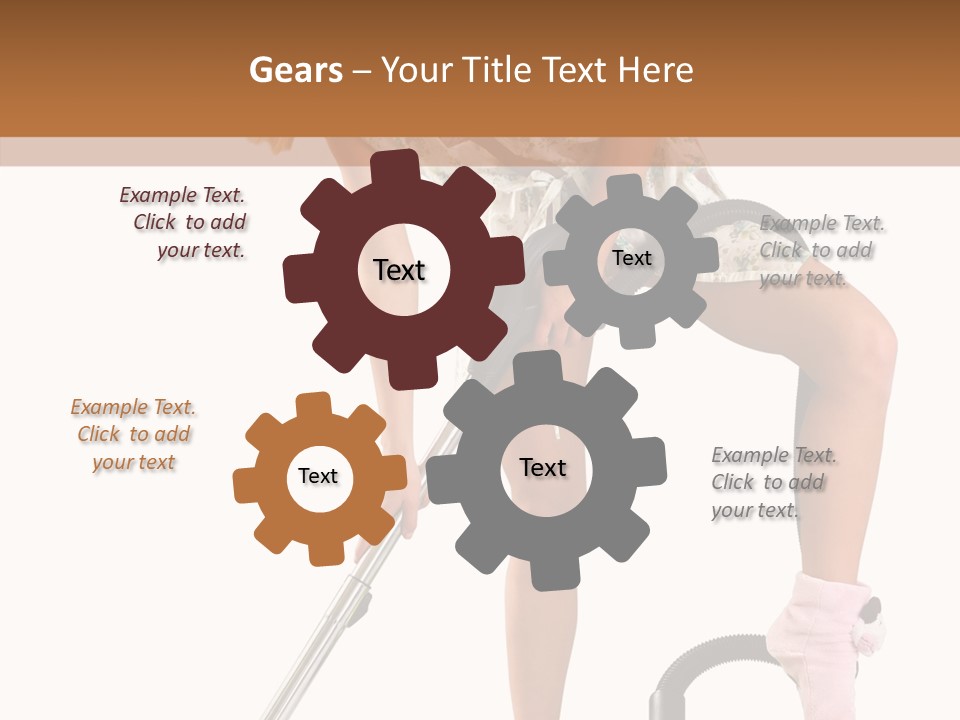 Ear Ring Remover Girl PowerPoint Template