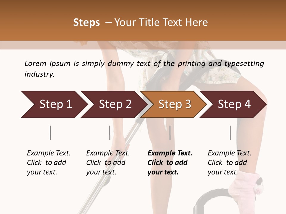 Ear Ring Remover Girl PowerPoint Template