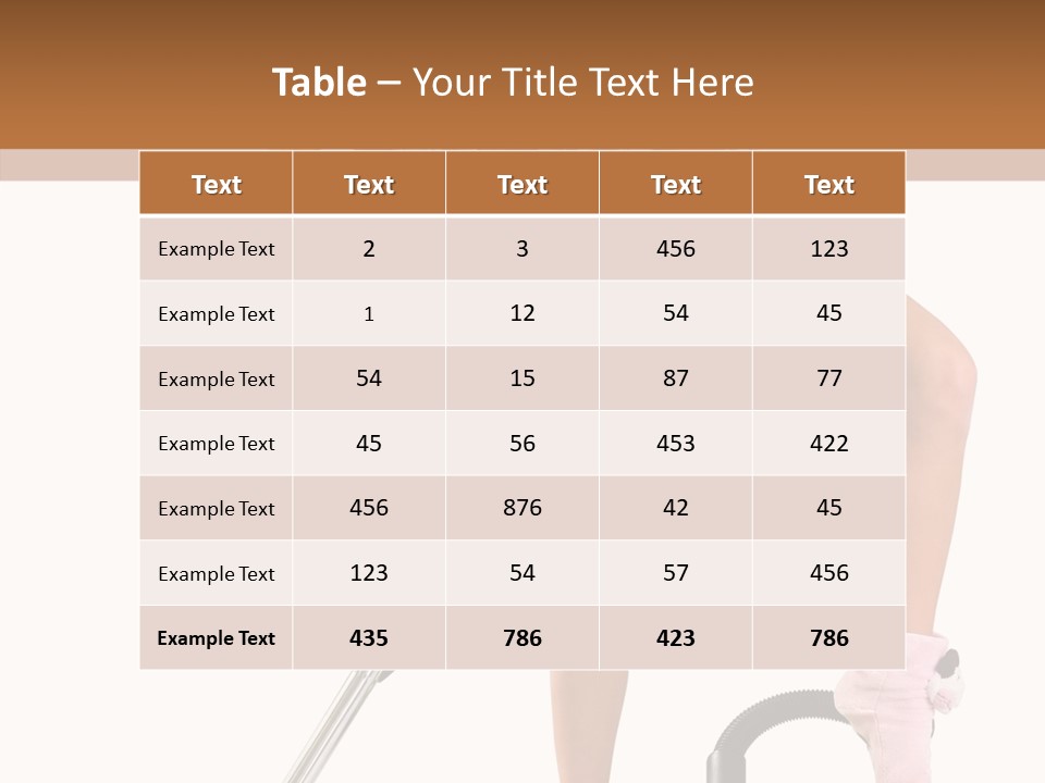 Ear Ring Remover Girl PowerPoint Template