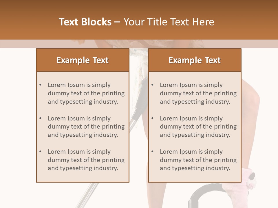 Ear Ring Remover Girl PowerPoint Template