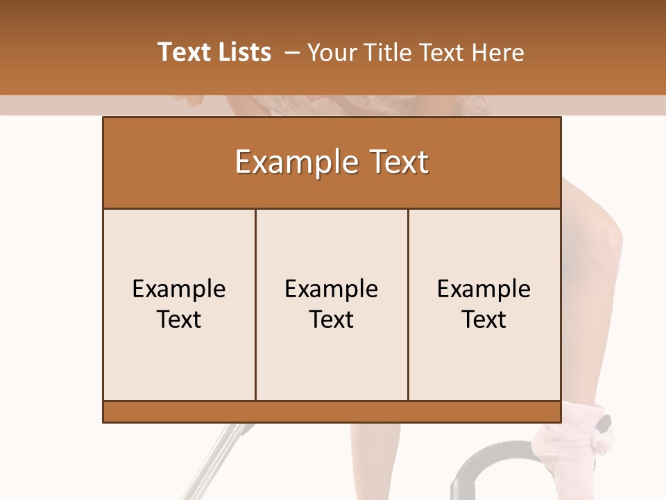 Ear Ring Remover Girl PowerPoint Template