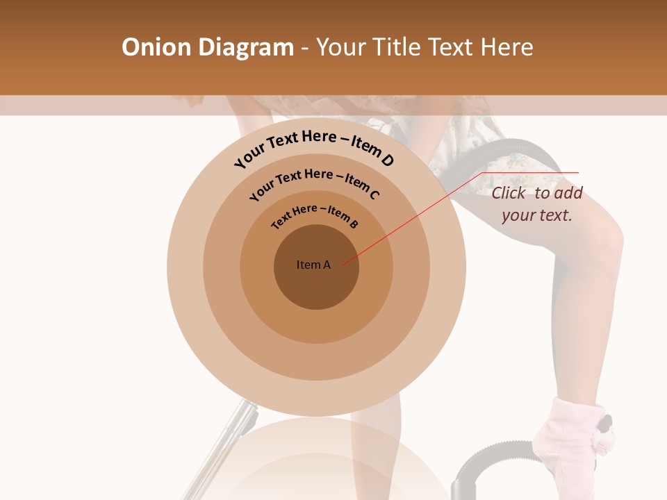 Ear Ring Remover Girl PowerPoint Template