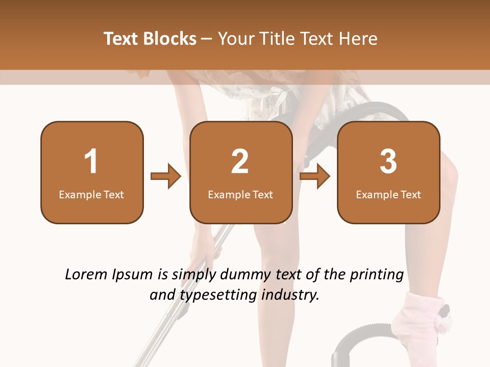 Ear Ring Remover Girl PowerPoint Template