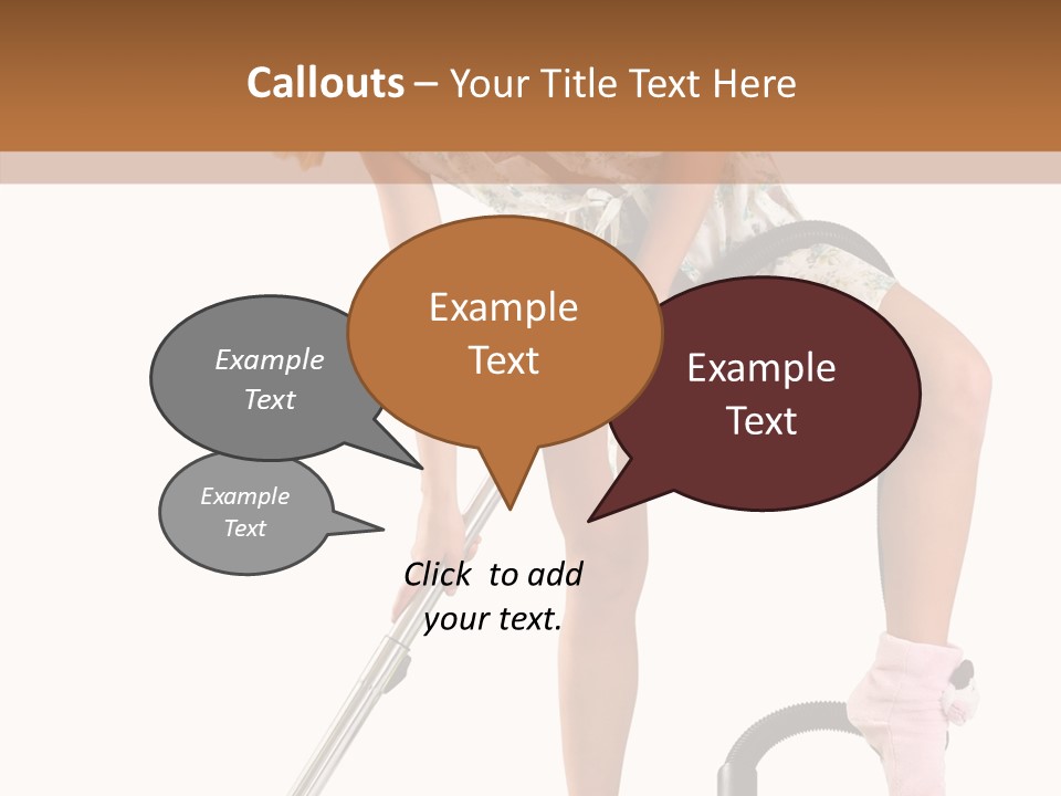 Ear Ring Remover Girl PowerPoint Template