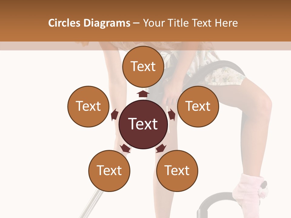 Ear Ring Remover Girl PowerPoint Template