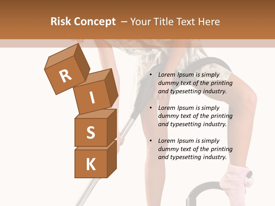 Ear Ring Remover Girl PowerPoint Template