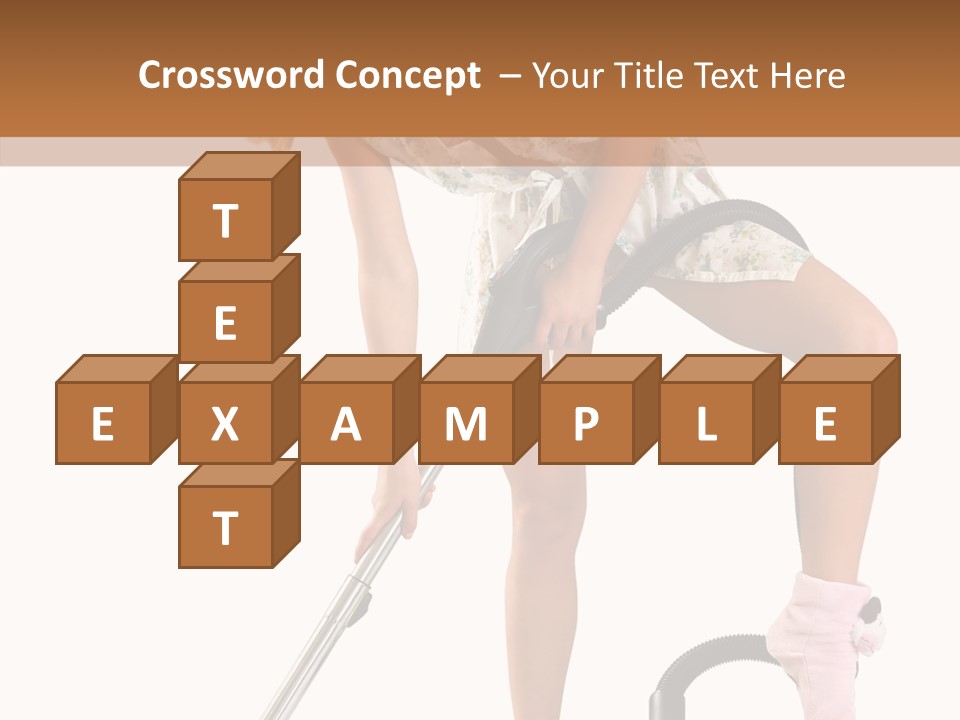 Ear Ring Remover Girl PowerPoint Template