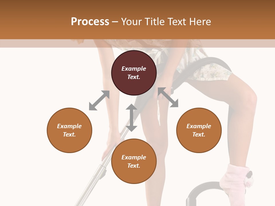 Ear Ring Remover Girl PowerPoint Template