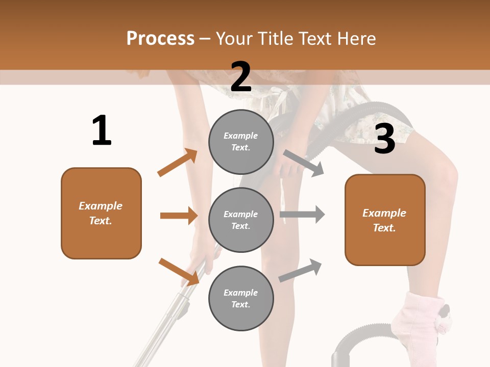 Ear Ring Remover Girl PowerPoint Template