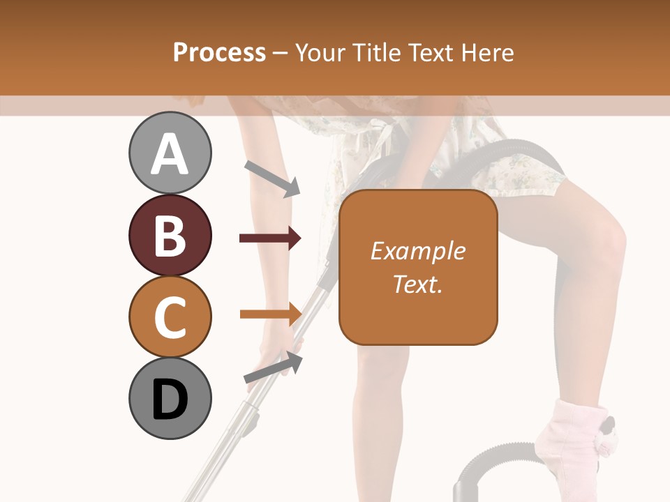 Ear Ring Remover Girl PowerPoint Template