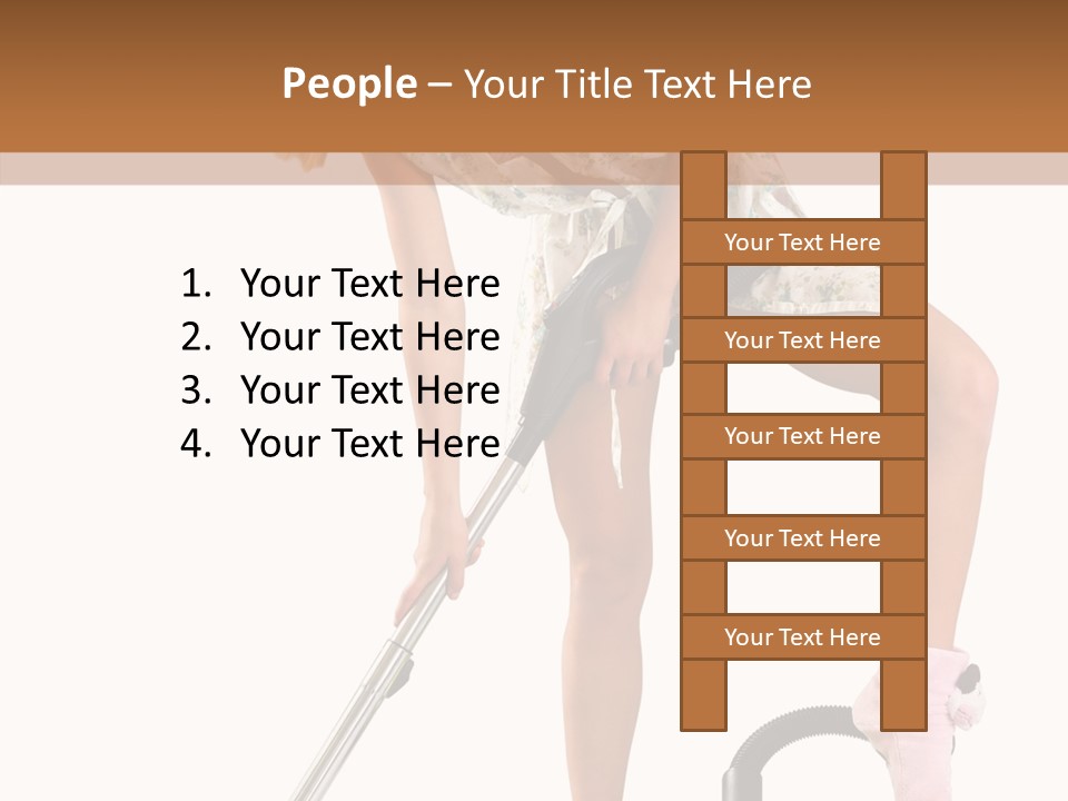 Ear Ring Remover Girl PowerPoint Template