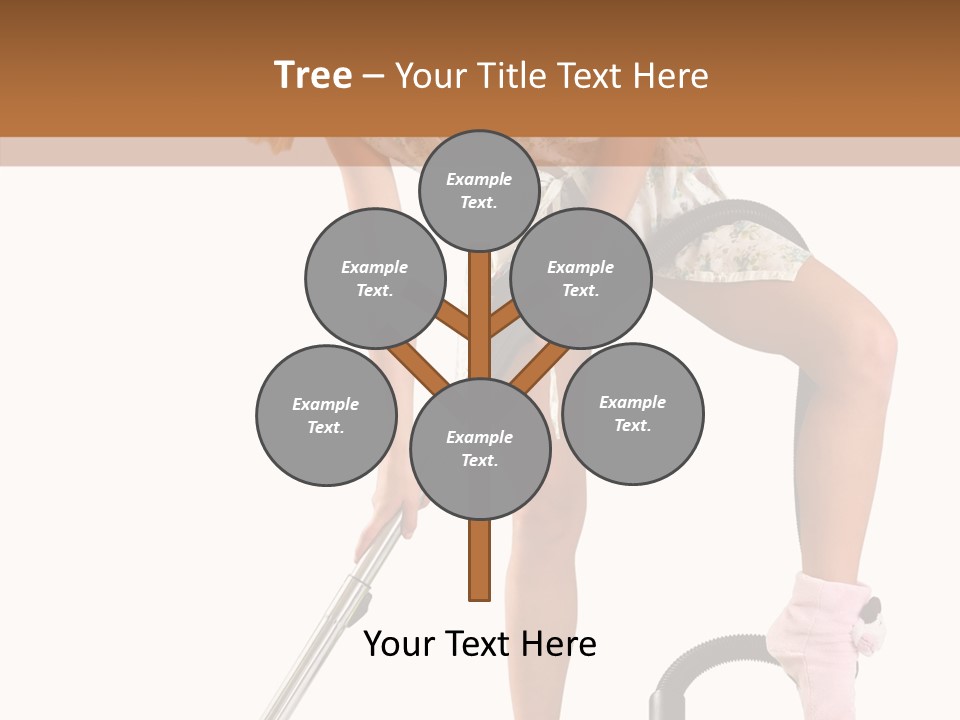 Ear Ring Remover Girl PowerPoint Template