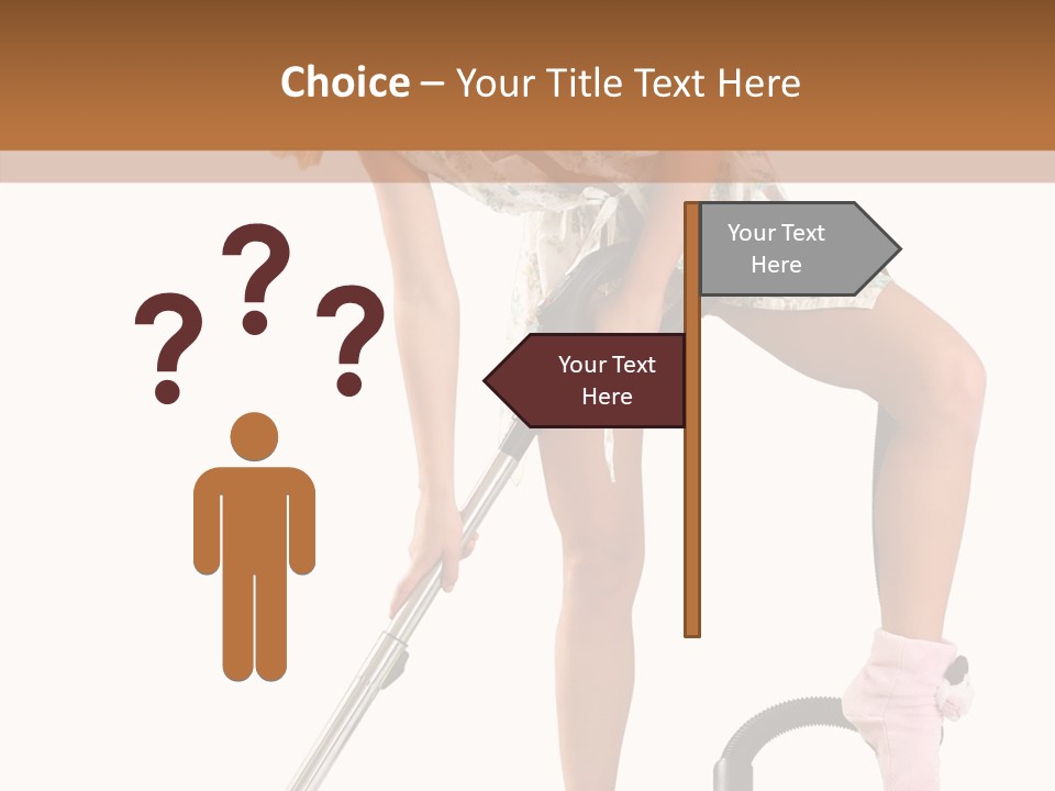 Ear Ring Remover Girl PowerPoint Template