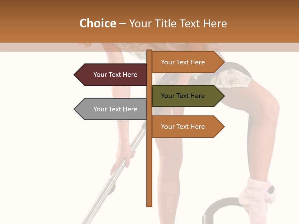 Ear Ring Remover Girl PowerPoint Template