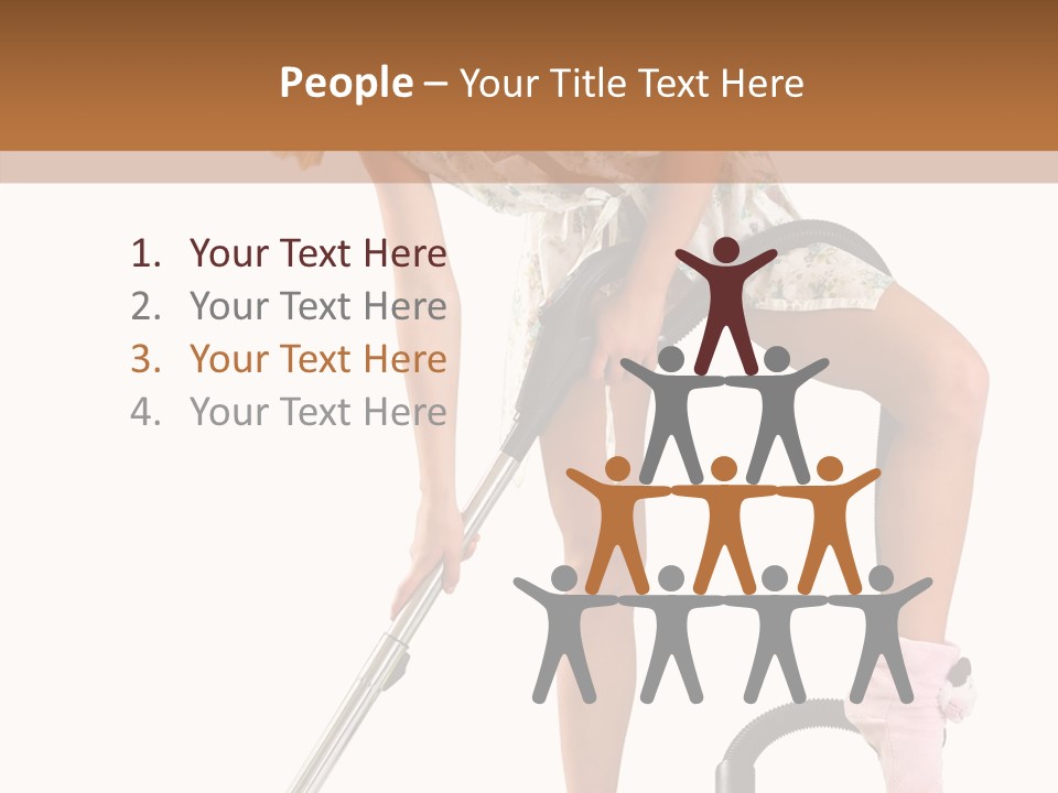 Ear Ring Remover Girl PowerPoint Template