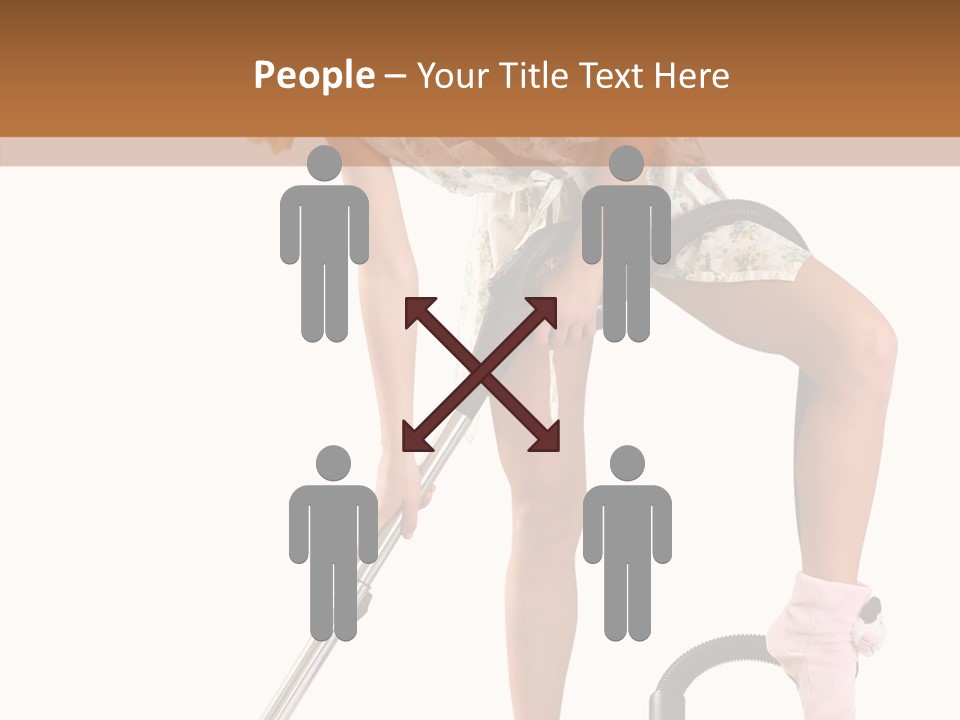 Ear Ring Remover Girl PowerPoint Template