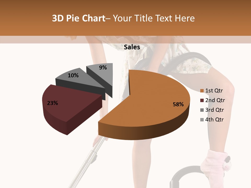 Ear Ring Remover Girl PowerPoint Template