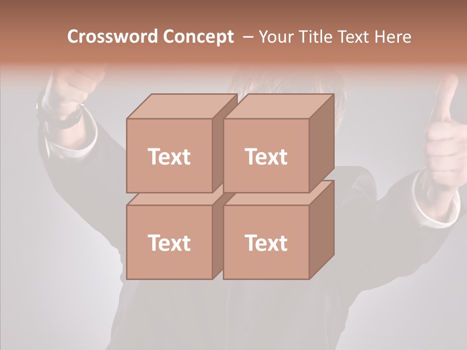 Fresh Lifestyle Model PowerPoint Template