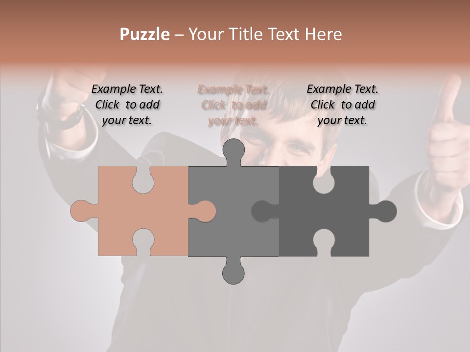 Fresh Lifestyle Model PowerPoint Template