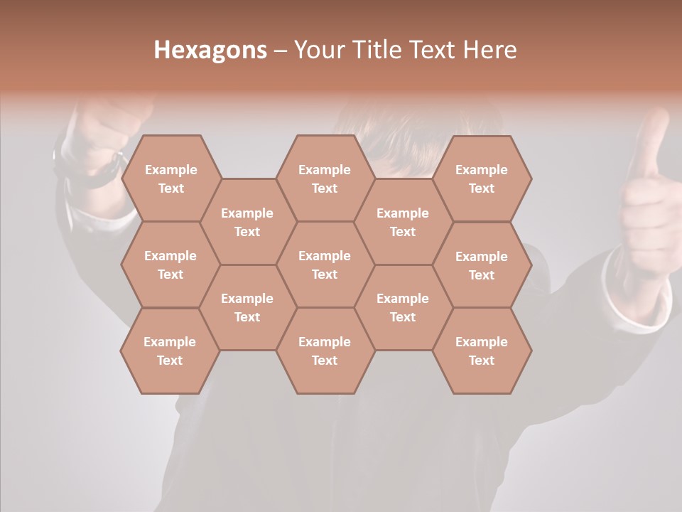 Fresh Lifestyle Model PowerPoint Template