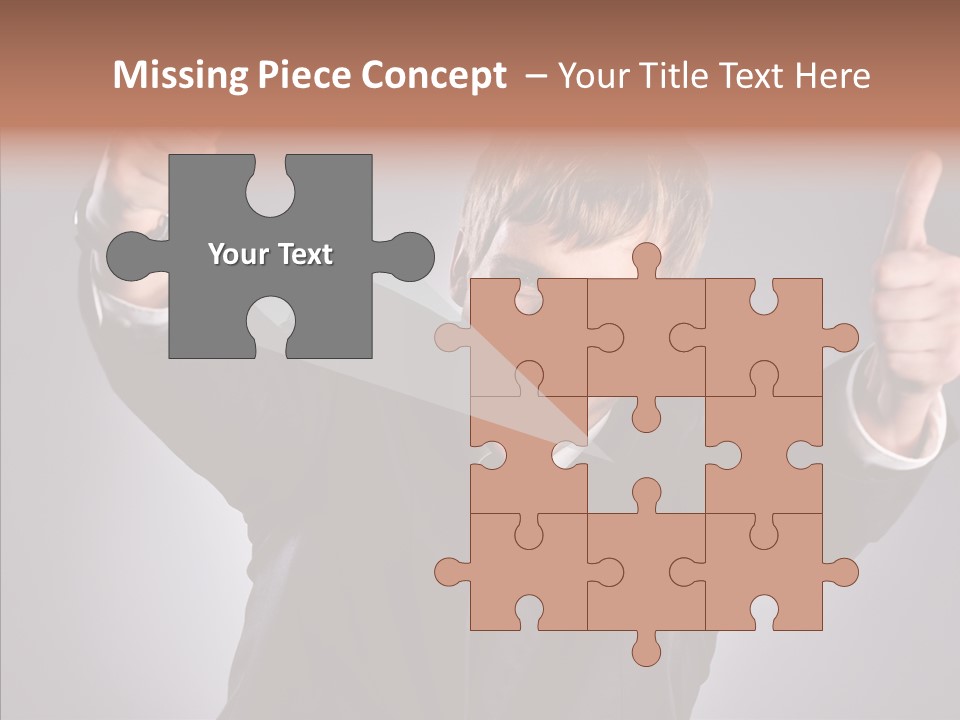 Fresh Lifestyle Model PowerPoint Template