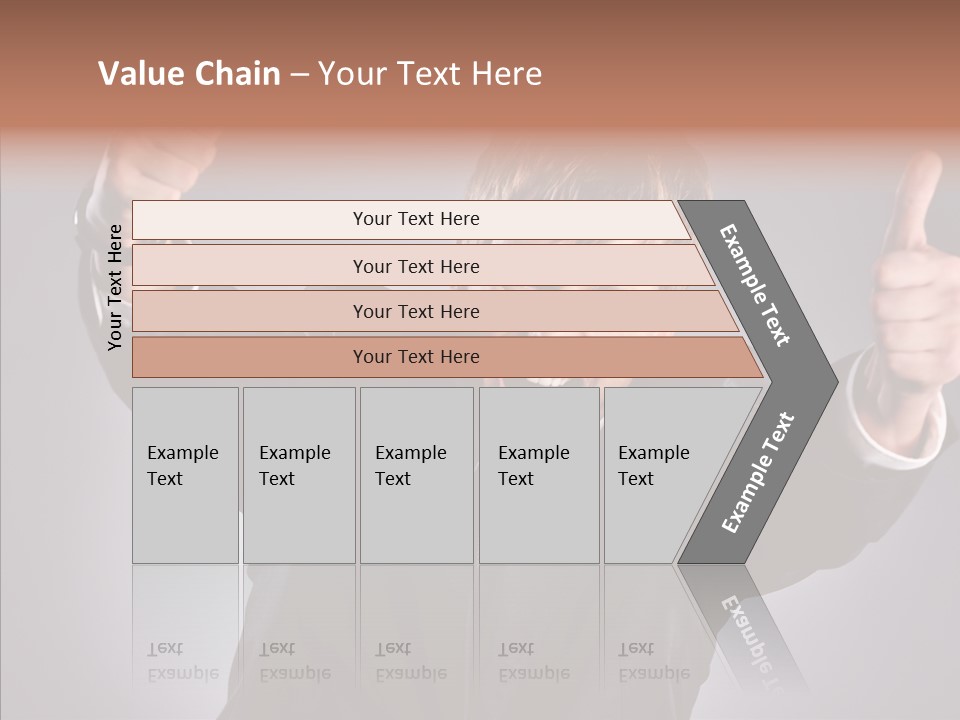 Fresh Lifestyle Model PowerPoint Template