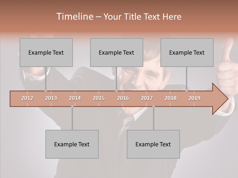 Fresh Lifestyle Model PowerPoint Template