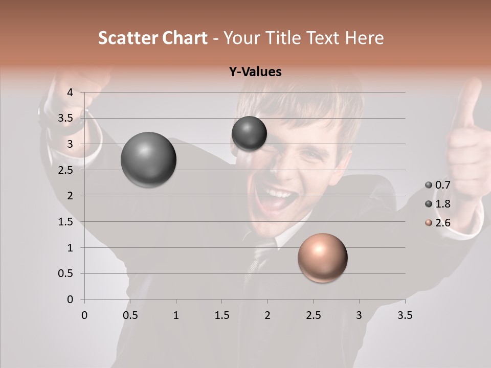 Fresh Lifestyle Model PowerPoint Template