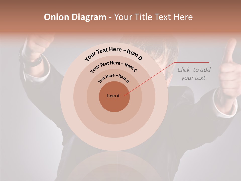 Fresh Lifestyle Model PowerPoint Template