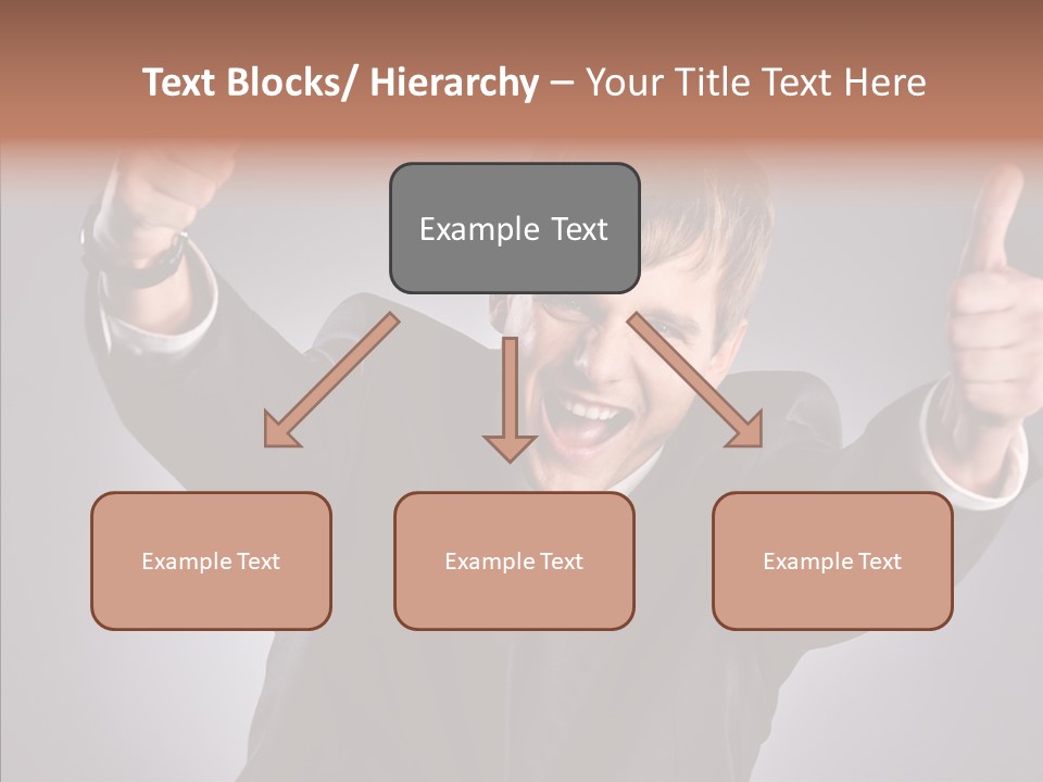 Fresh Lifestyle Model PowerPoint Template