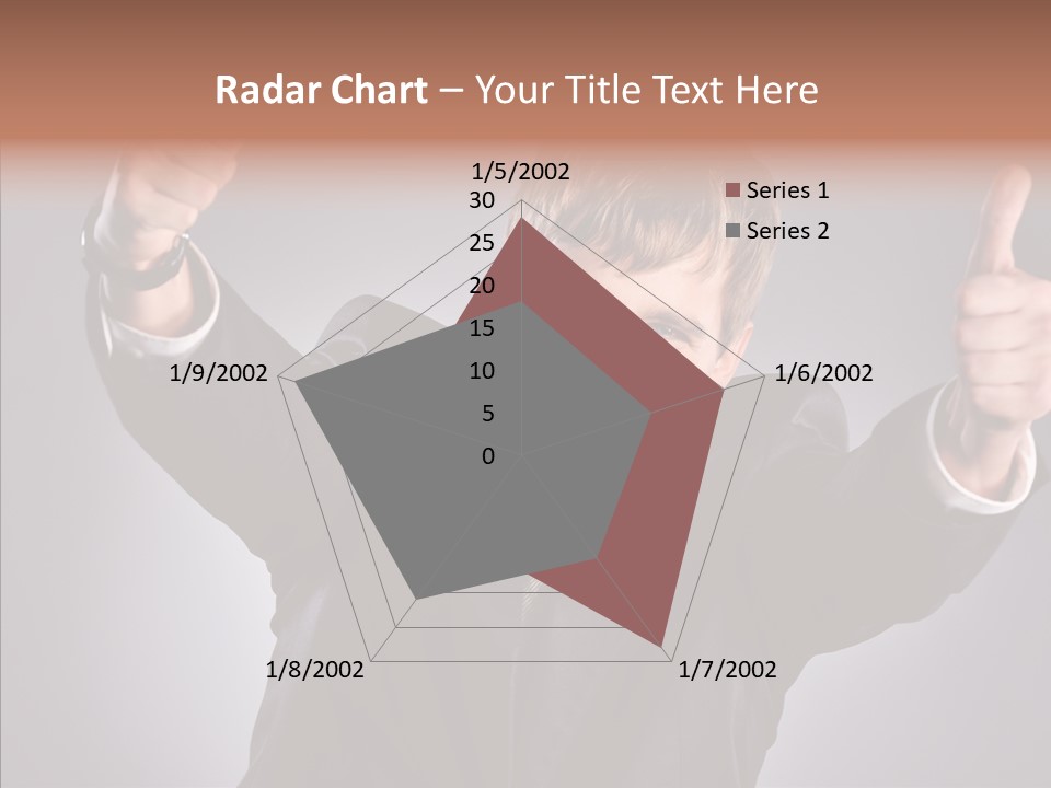 Fresh Lifestyle Model PowerPoint Template