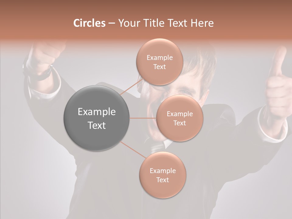 Fresh Lifestyle Model PowerPoint Template