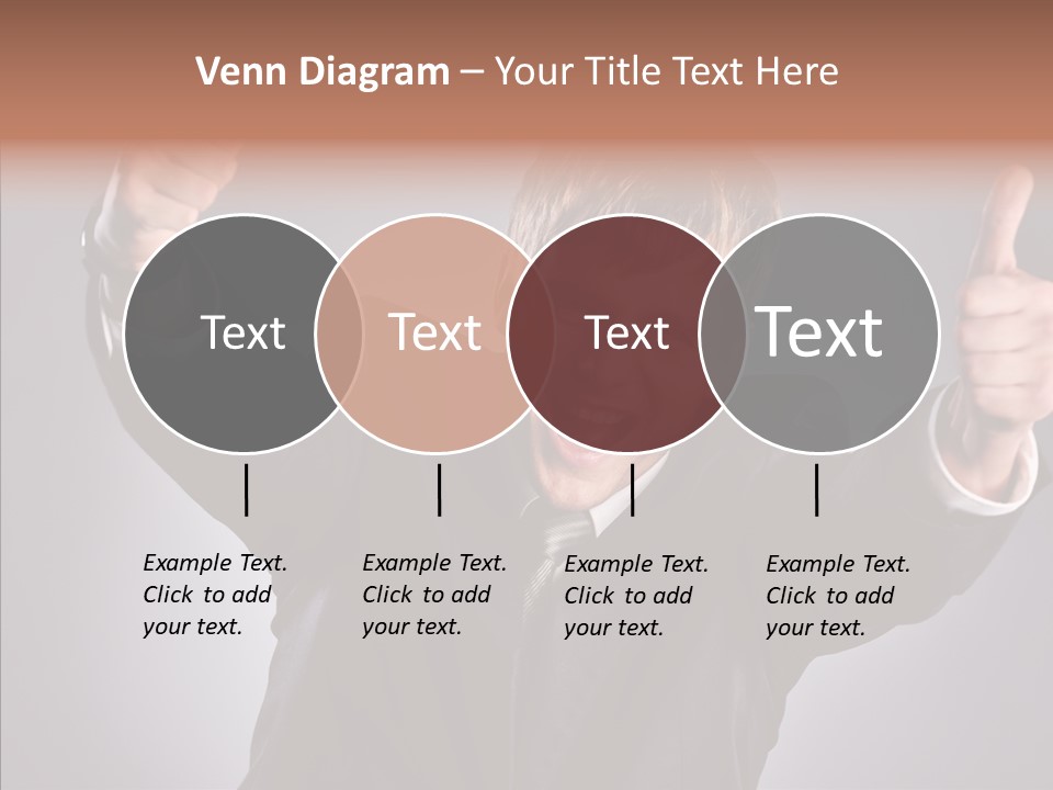 Fresh Lifestyle Model PowerPoint Template